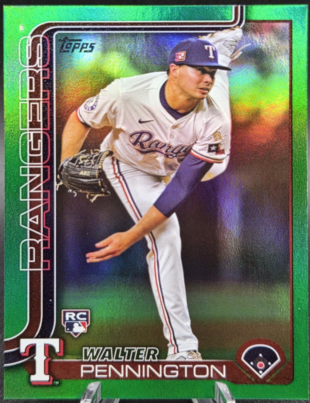 Walter Pennington [Green Rainbow Foil] #493