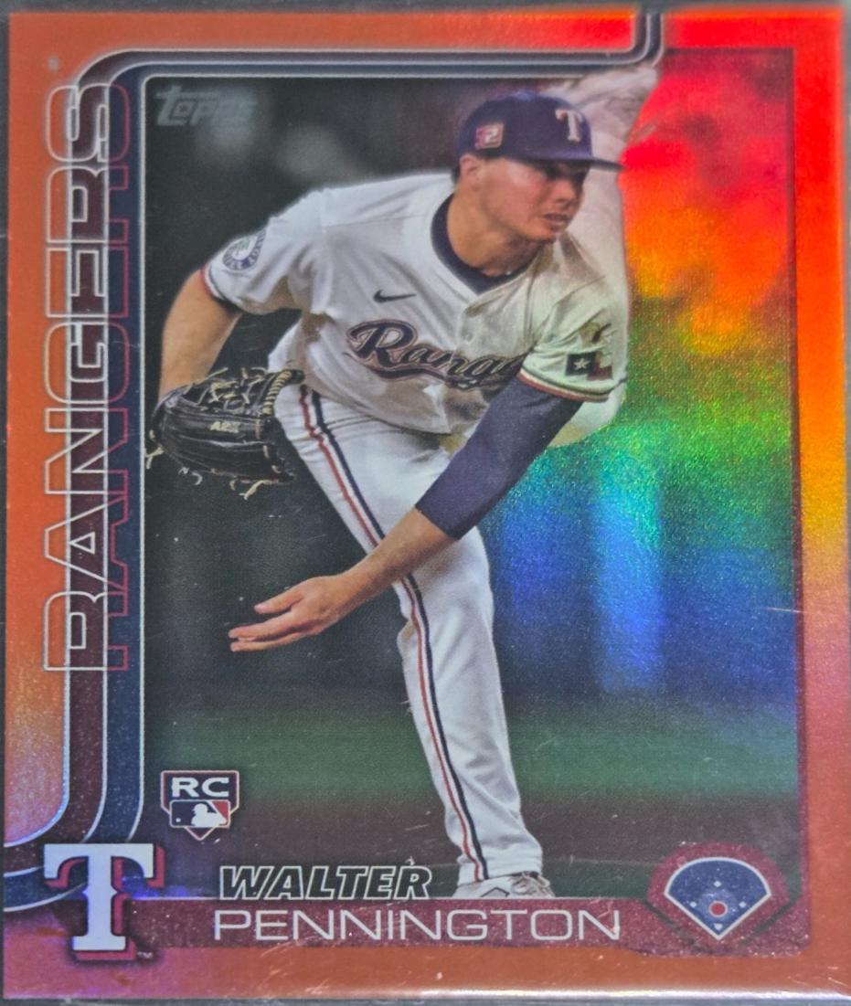 Walter Pennington [Orange Holo Foil] #493
