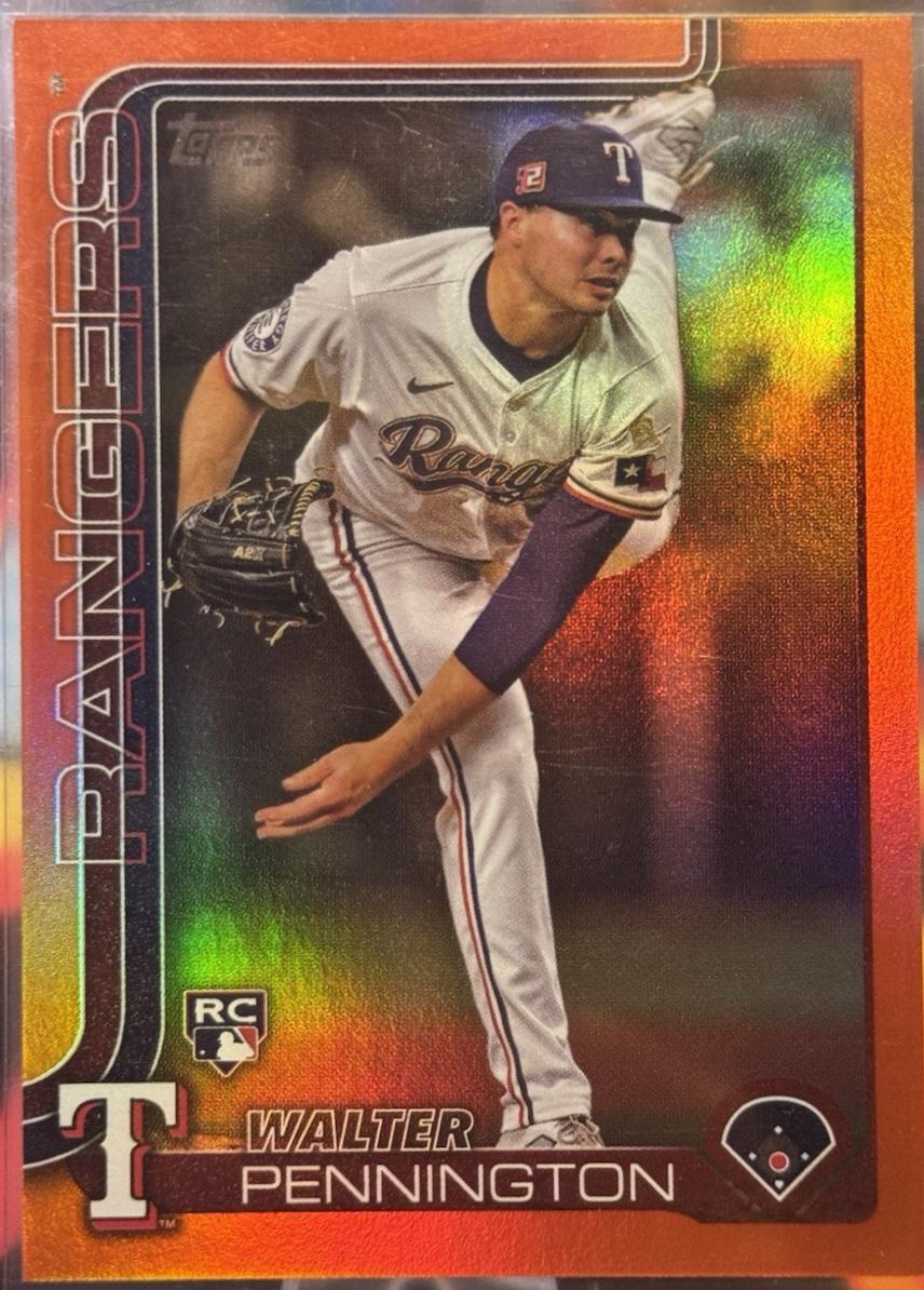 Walter Pennington [Orange Rainbow Foil] #493