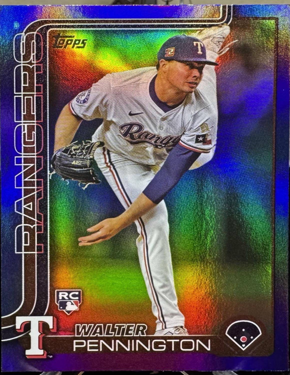 Walter Pennington [Purple Rainbow Foil] #493