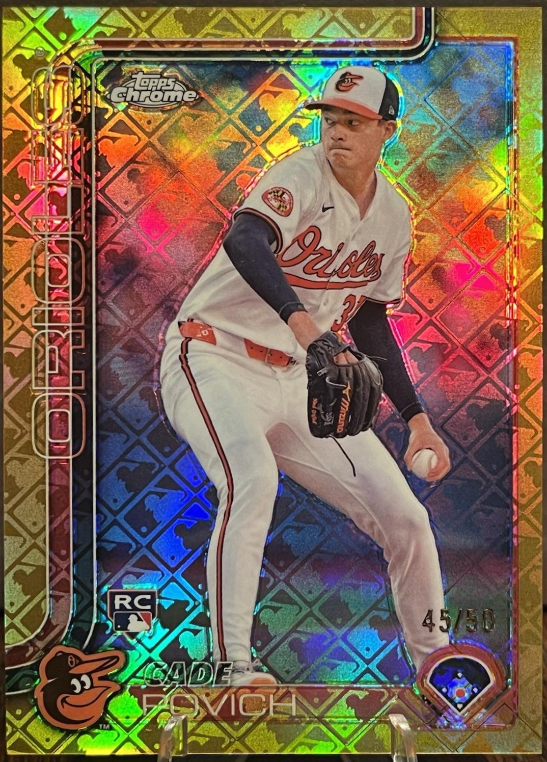Cade Povich [Gold Refractor] #140