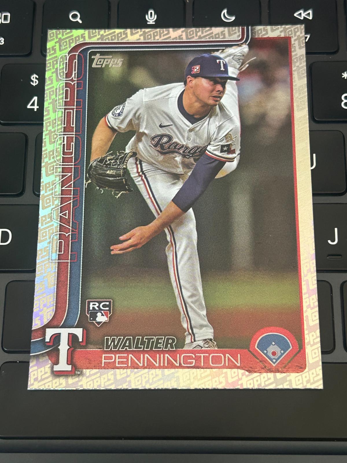 Walter Pennington [Topps Foil Pattern] #493