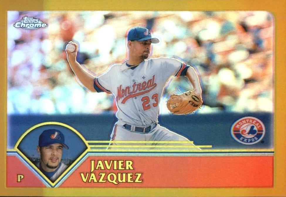 Javier Vazquez [Gold Refractor] #234