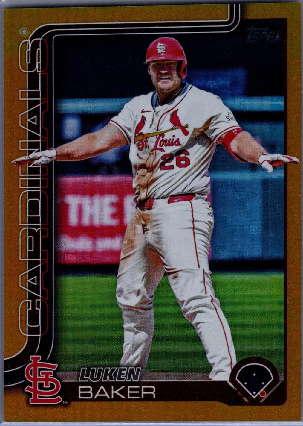 Luken Baker [Gold Rainbow Foil] #US153