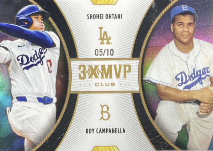 Shohei Ohtani / Roy Campanella [Black Foil] #D8