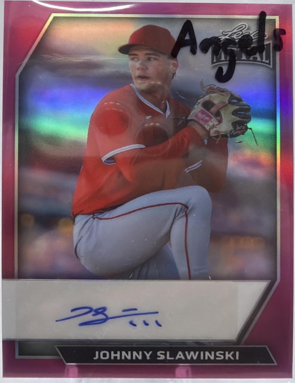 Johnny Slawinski [Prismatic Pink] #BA-JS1