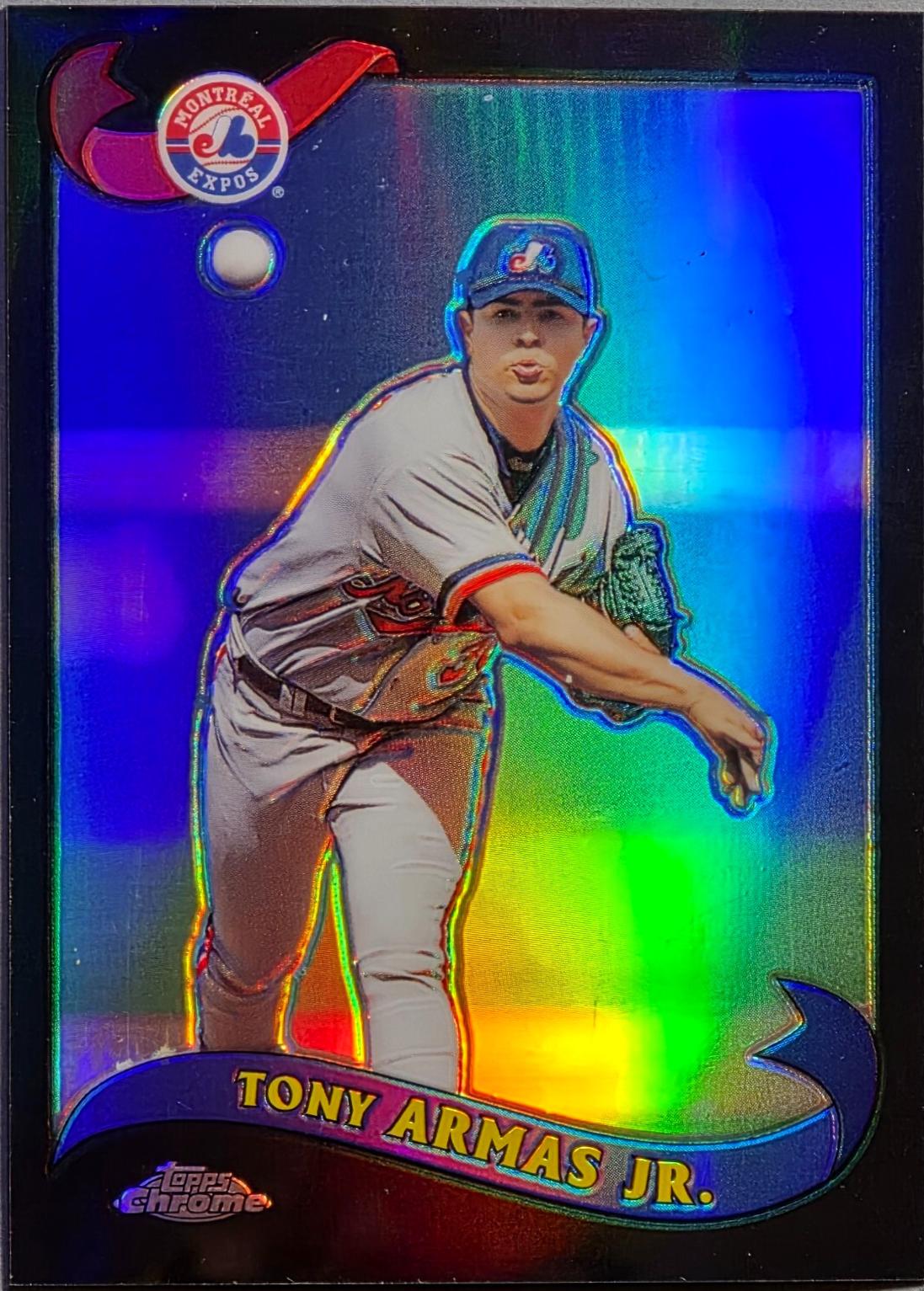Tony Armas Jr. [Black Refractor] #526
