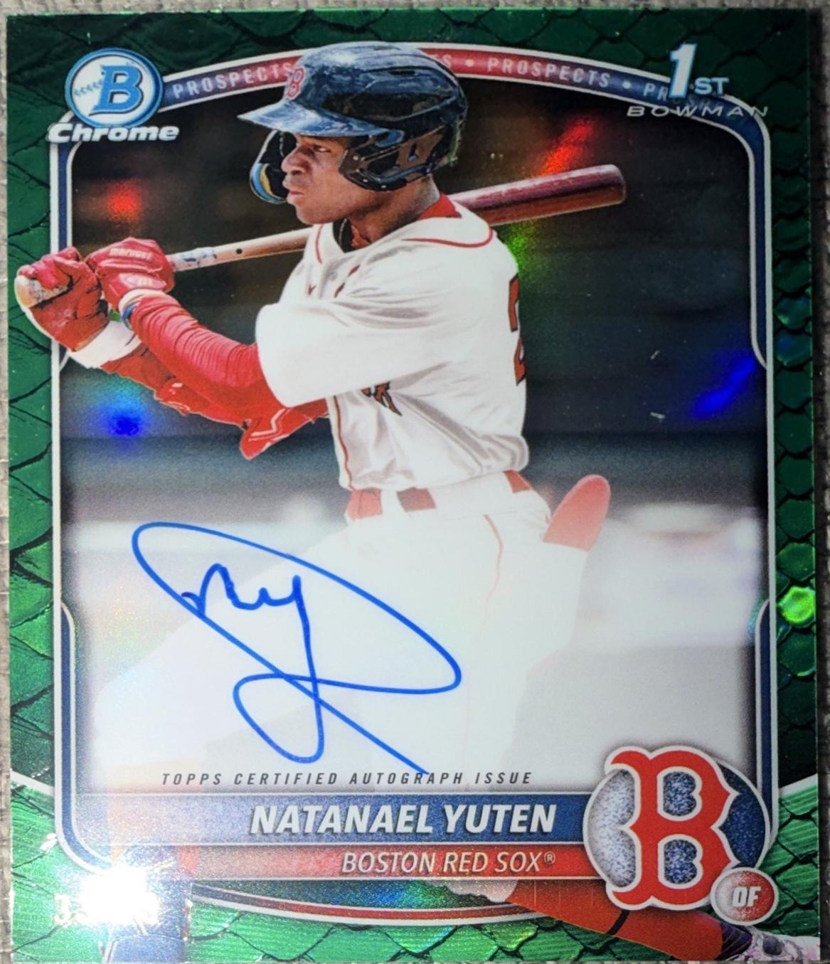 Natanael Yuten [Reptilian Green Refractor] #CPA-NY