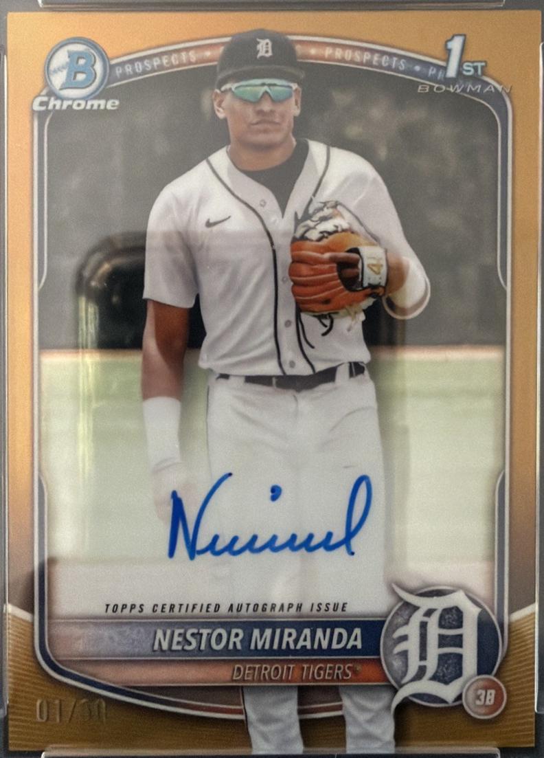 Nestor Miranda [Gold Refractor] #CPA-NM