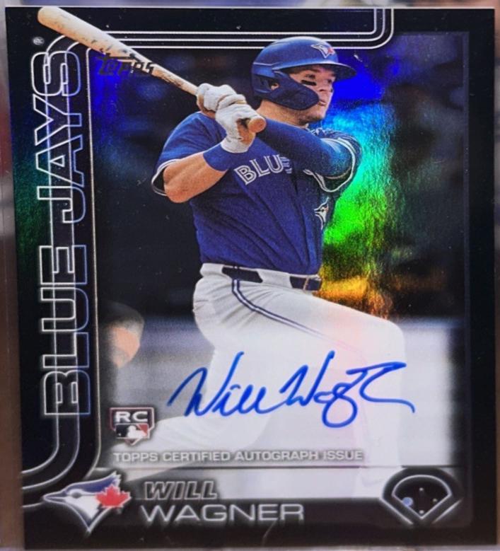 Will Wagner [Black Foil Real One Autograph] #430