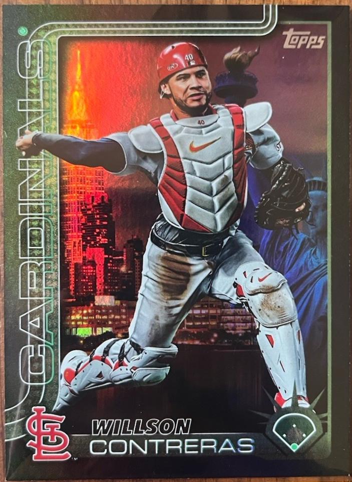 Willson Contreras [Black Rainbow Foil] #472