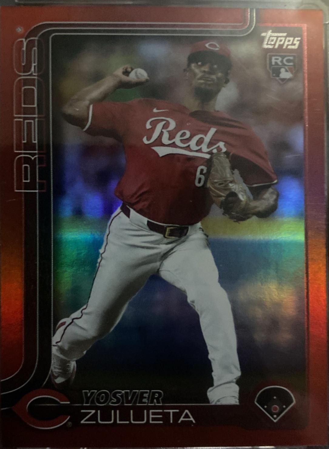 Yosver Zulueta [Red Diamante Foil] #372