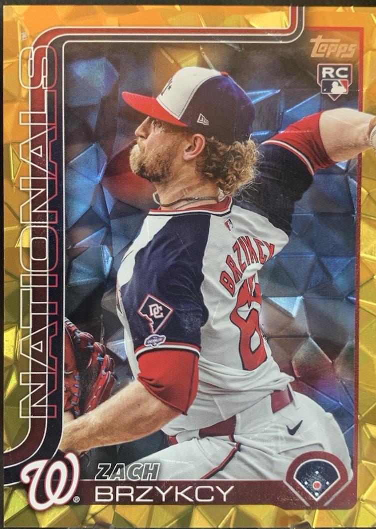 Zach Brzykcy [Gold Diamante Foil] #411