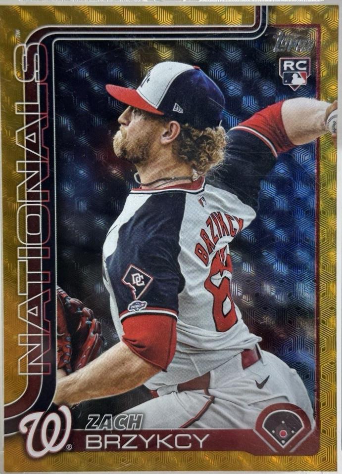 Zach Brzykcy [Gold Holo Foil] #411