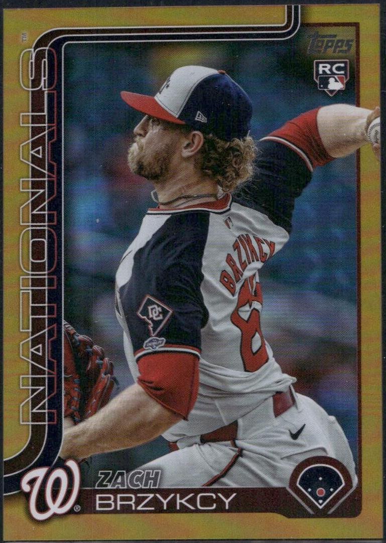 Zach Brzykcy [Gold Rainbow Foil] #411