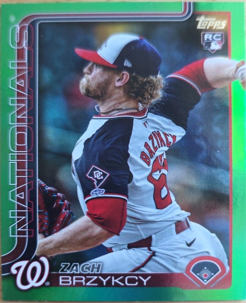 Zach Brzykcy [Green Holo Foil] #411
