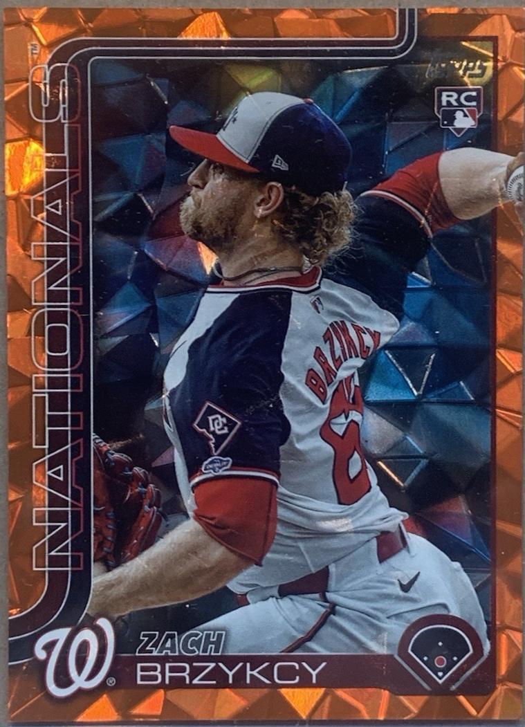 Zach Brzykcy [Orange Diamante Foil] #411
