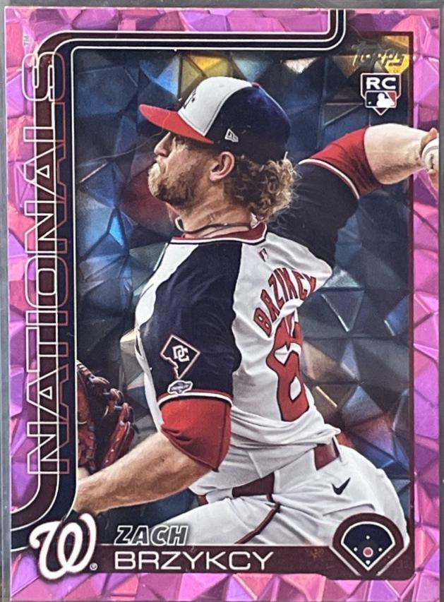 Zach Brzykcy [Pink Diamante Foil] #411