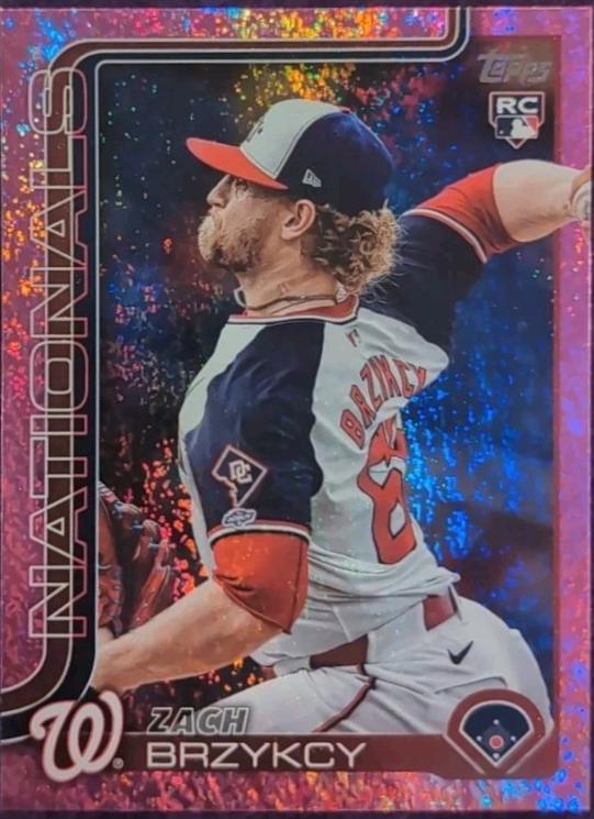 Zach Brzykcy [Pink Holo Foil] #411