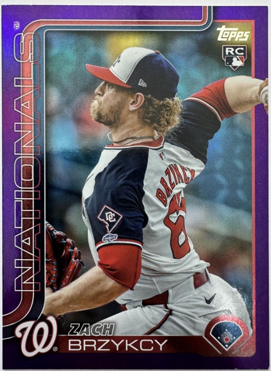 Zach Brzykcy [Purple Holo Foil] #411