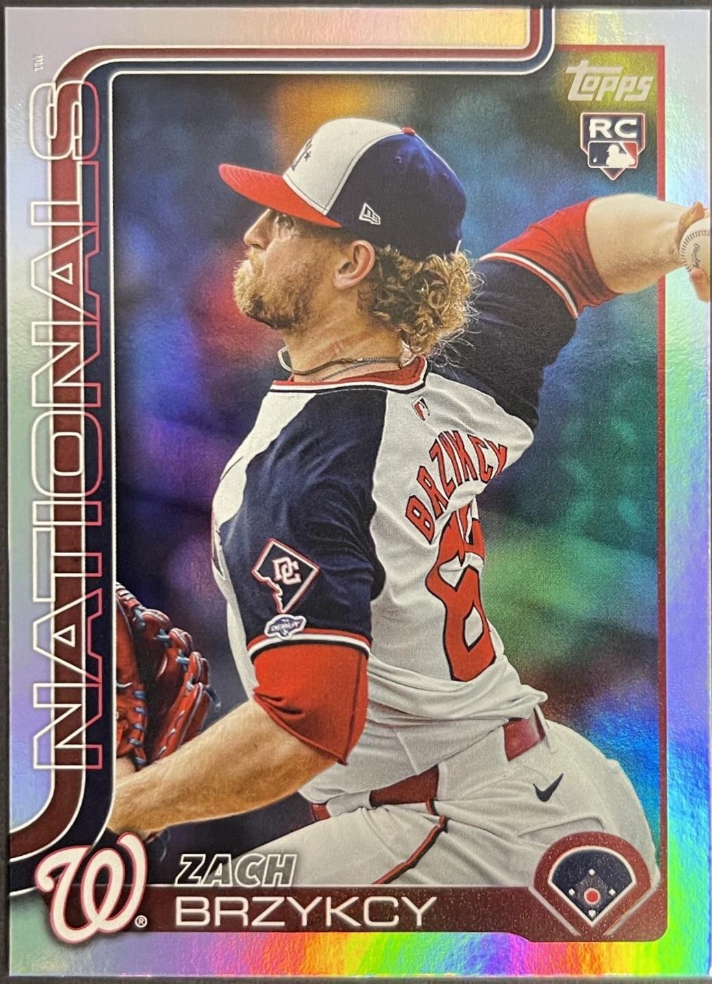 Zach Brzykcy [Rainbow Foil] #411