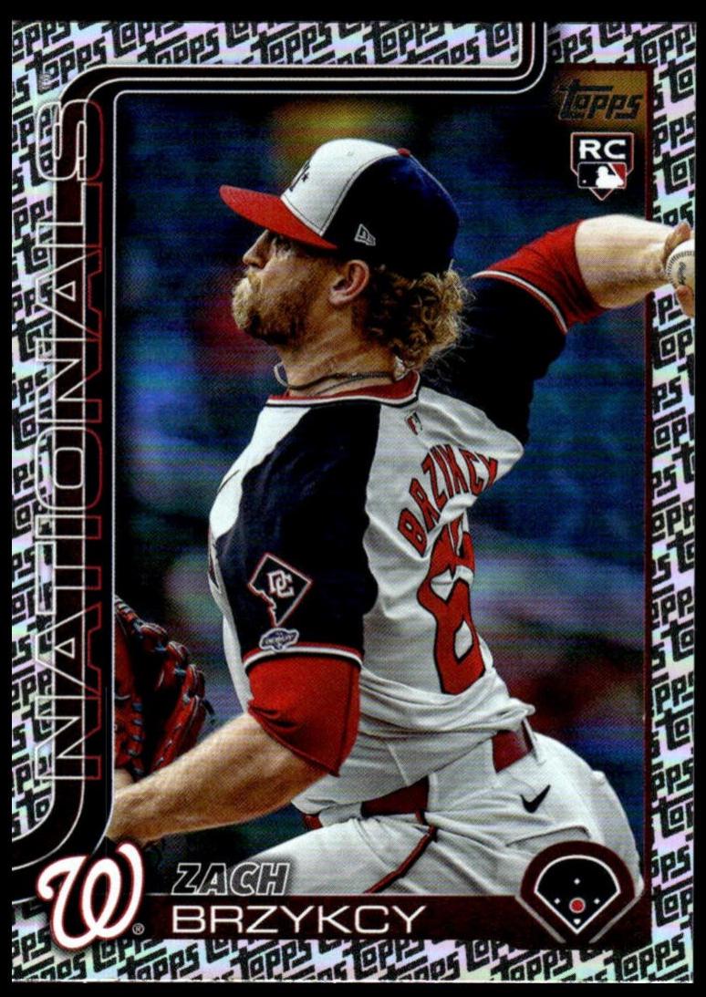 Zach Brzykcy [Topps Foil Pattern] #411