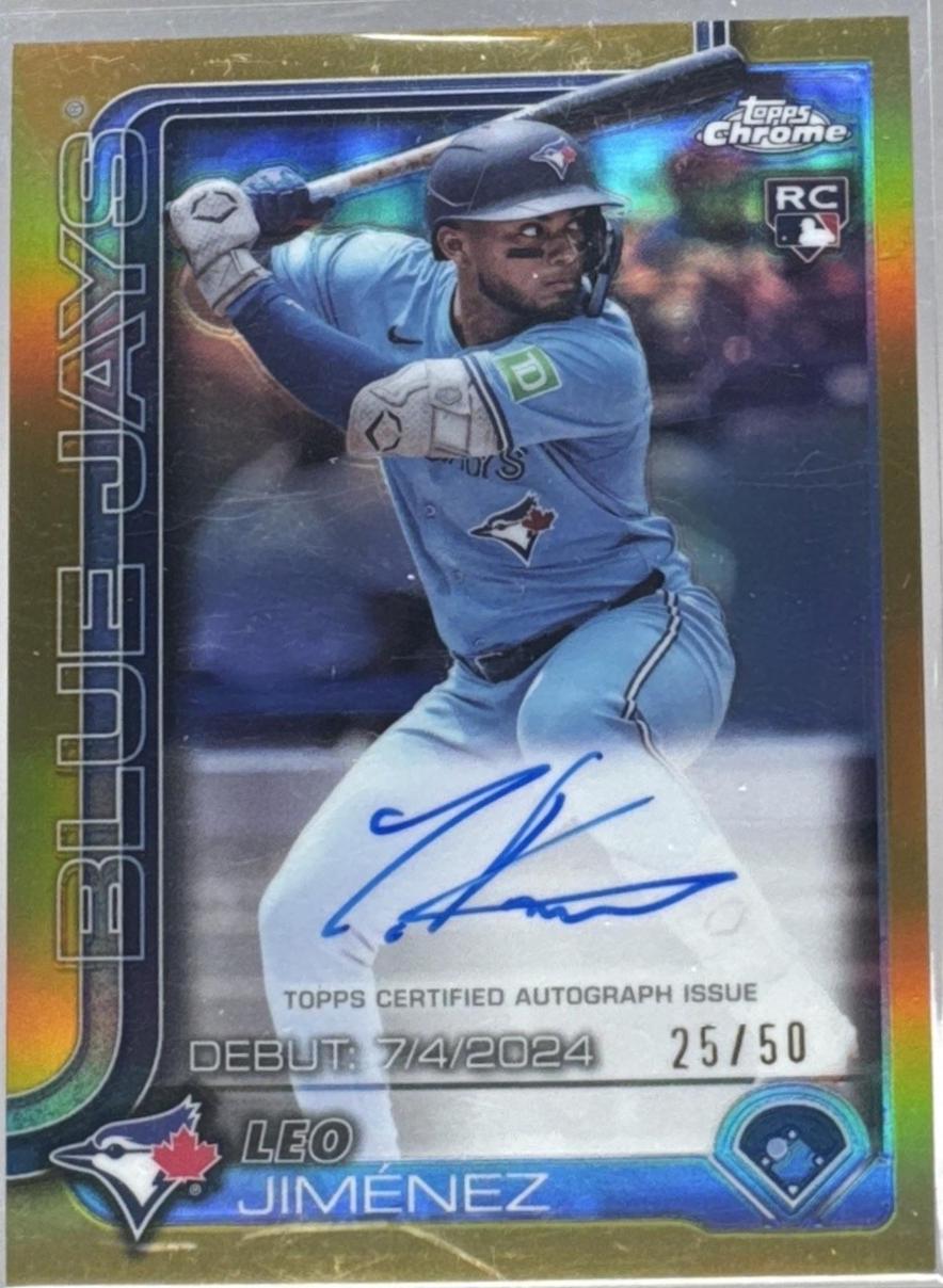 Leo Jimenez [Gold Refractor] #CRDA-LJ