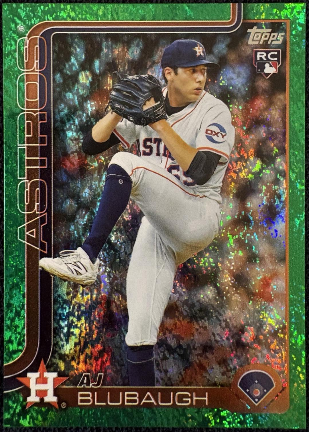 AJ Blubaugh [Holo Green Foil] #US177