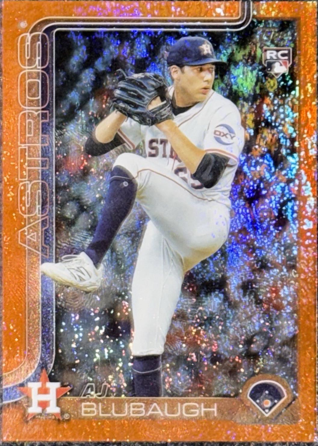 AJ Blubaugh [Holo Orange Foil] #US177