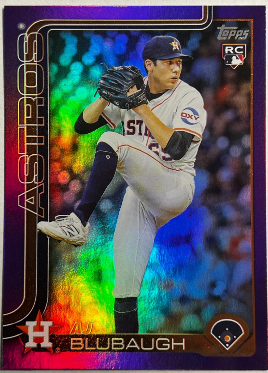 AJ Blubaugh [Holo Purple Foil] #US177
