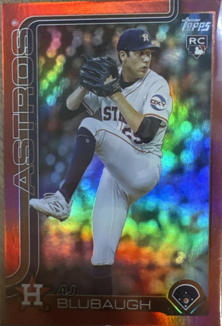 AJ Blubaugh [Red Diamante Foil] #US177