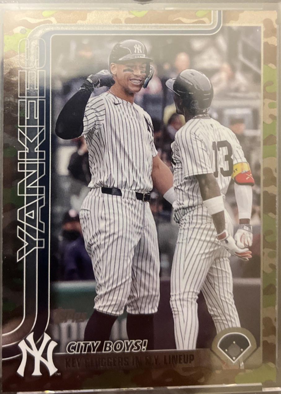 Aaron Judge / Jazz Chisholm Jr. [Camo] #US85