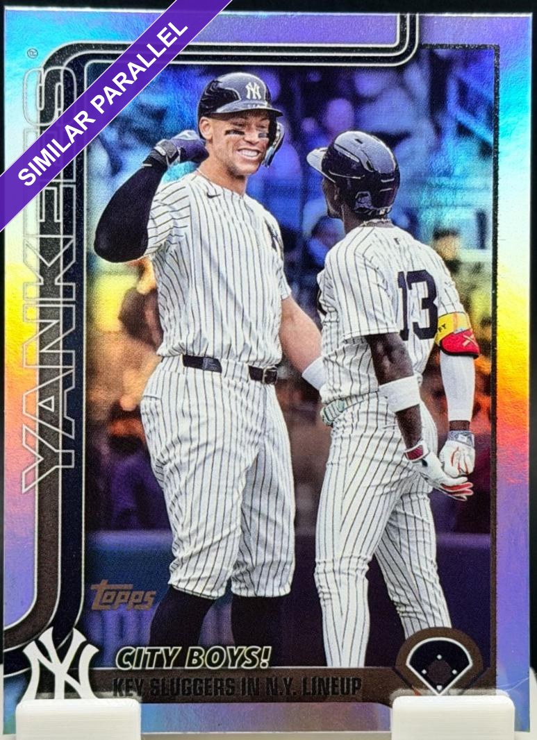 Aaron Judge / Jazz Chisholm Jr. [Diamante Foil] #US85