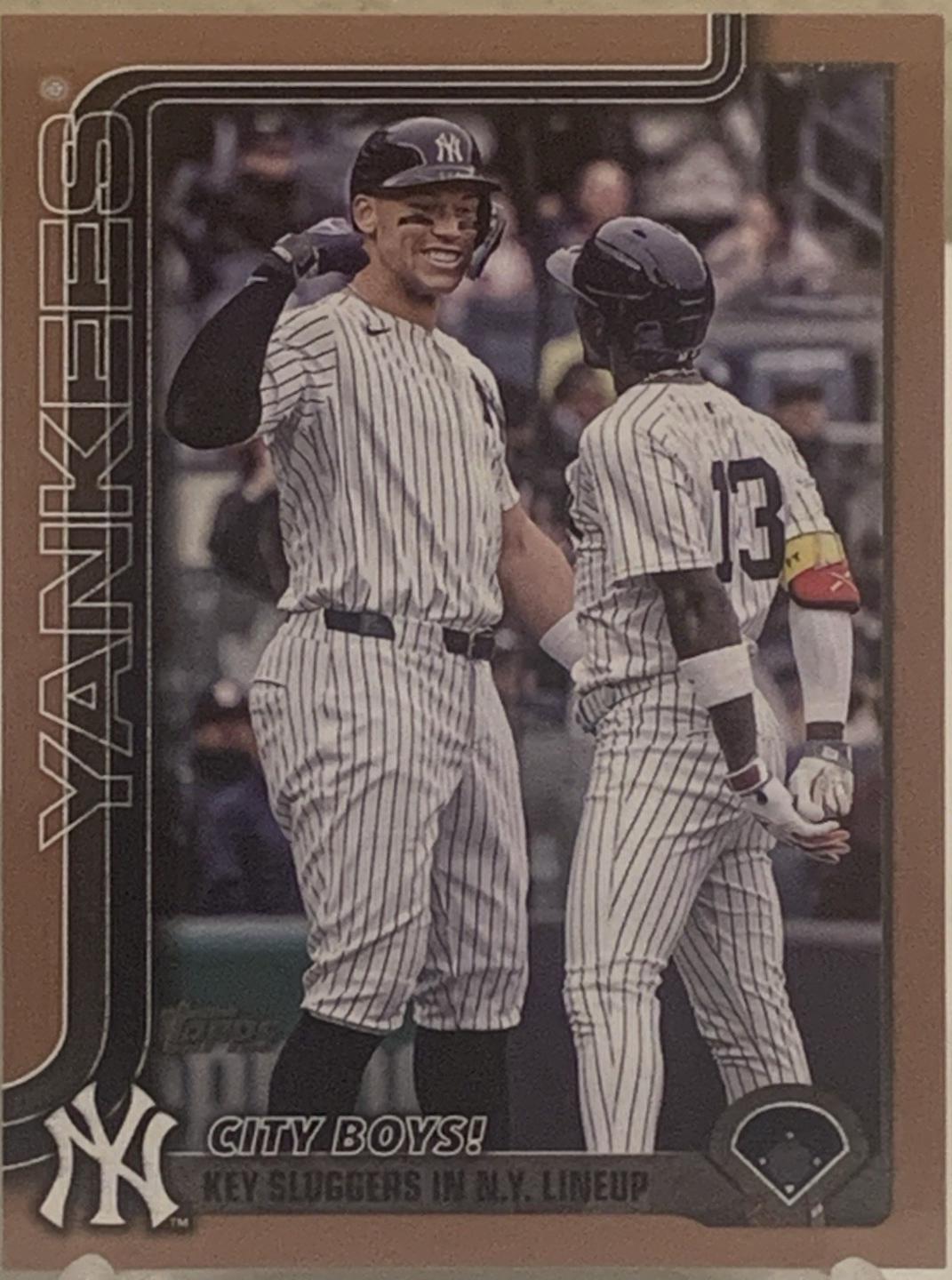 Aaron Judge / Jazz Chisholm Jr. [Gold Border] #US85