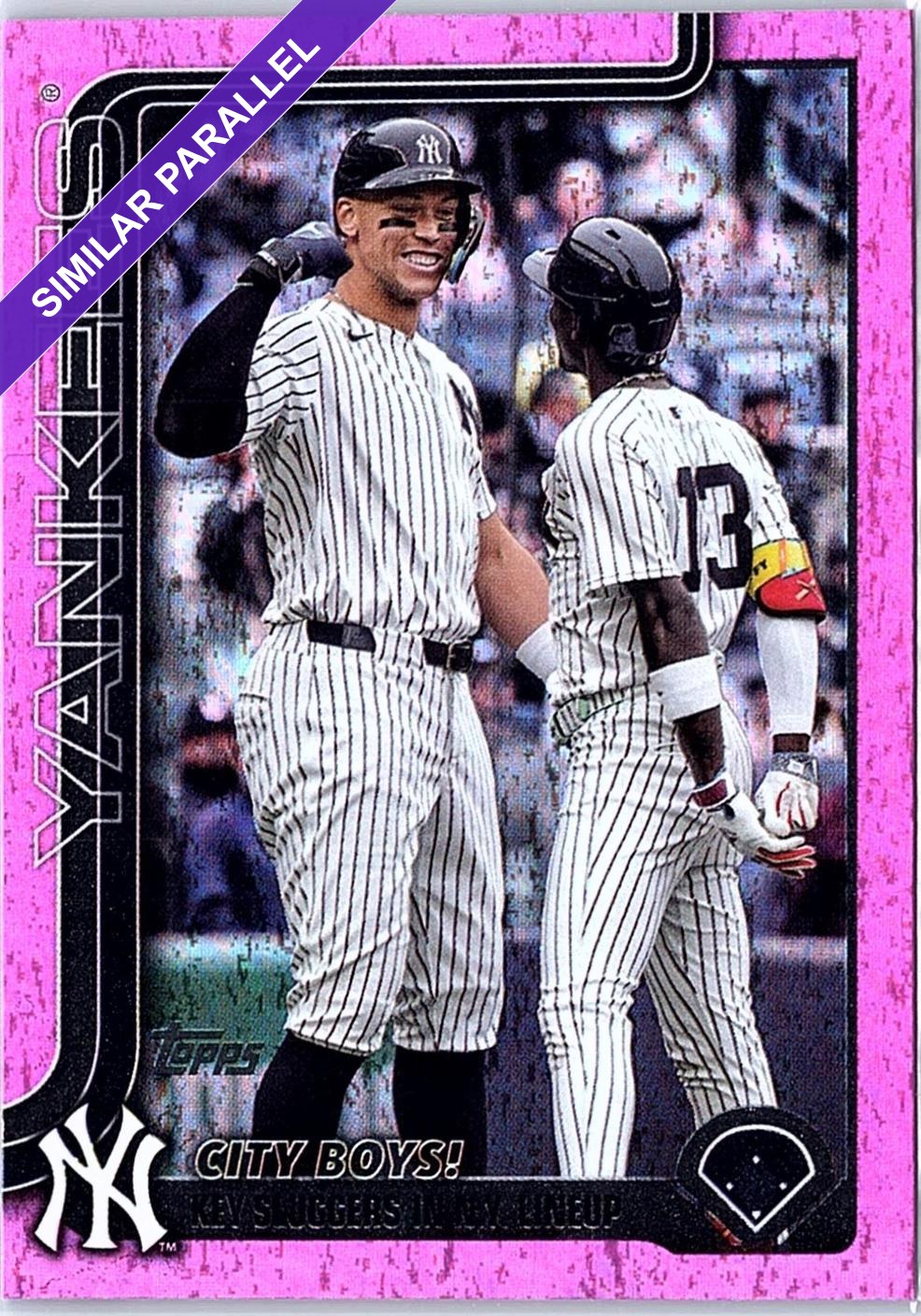 Aaron Judge / Jazz Chisholm Jr. [Holo Foil] #US85