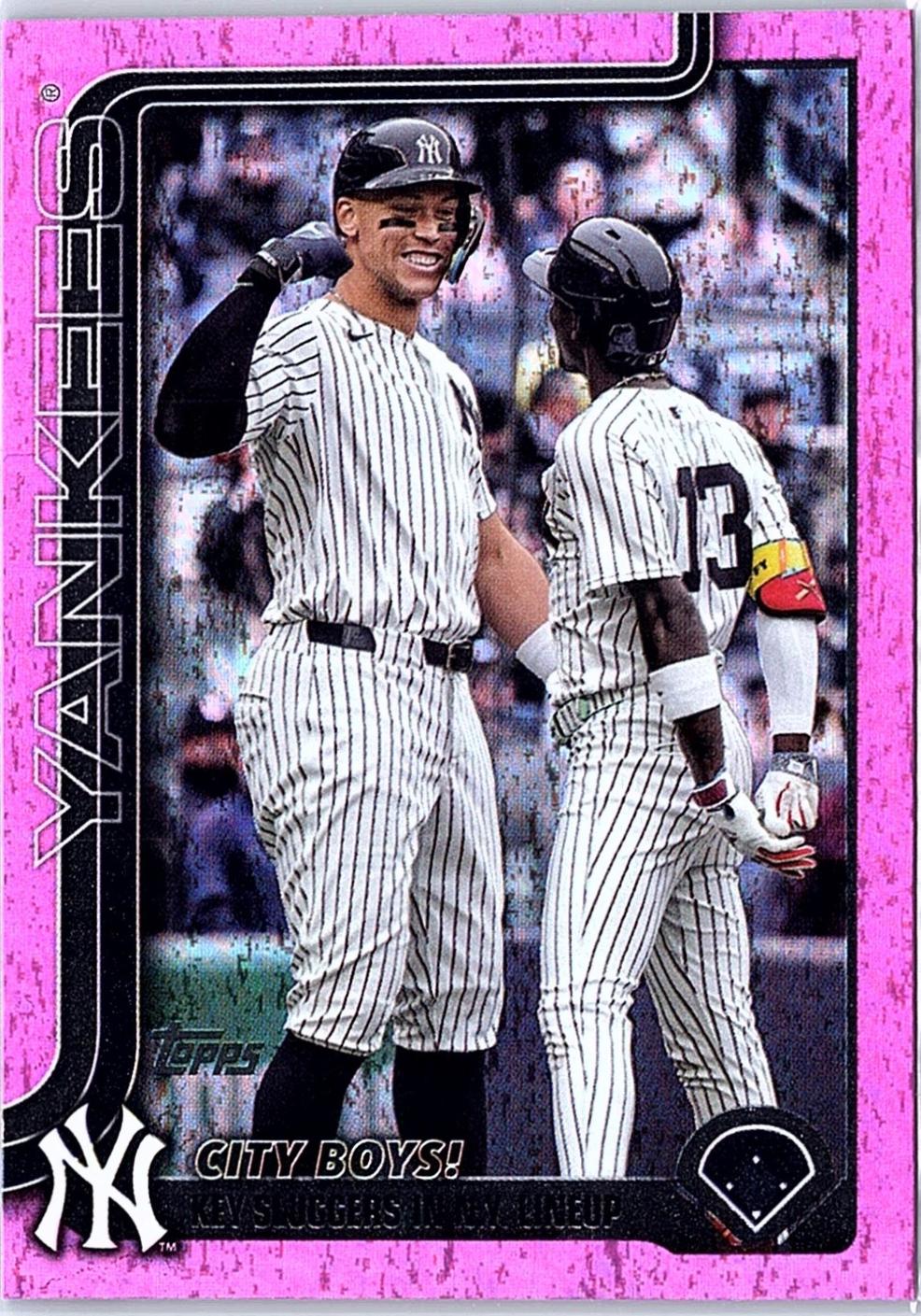 Aaron Judge / Jazz Chisholm Jr. [Holo Pink Foil] #US85