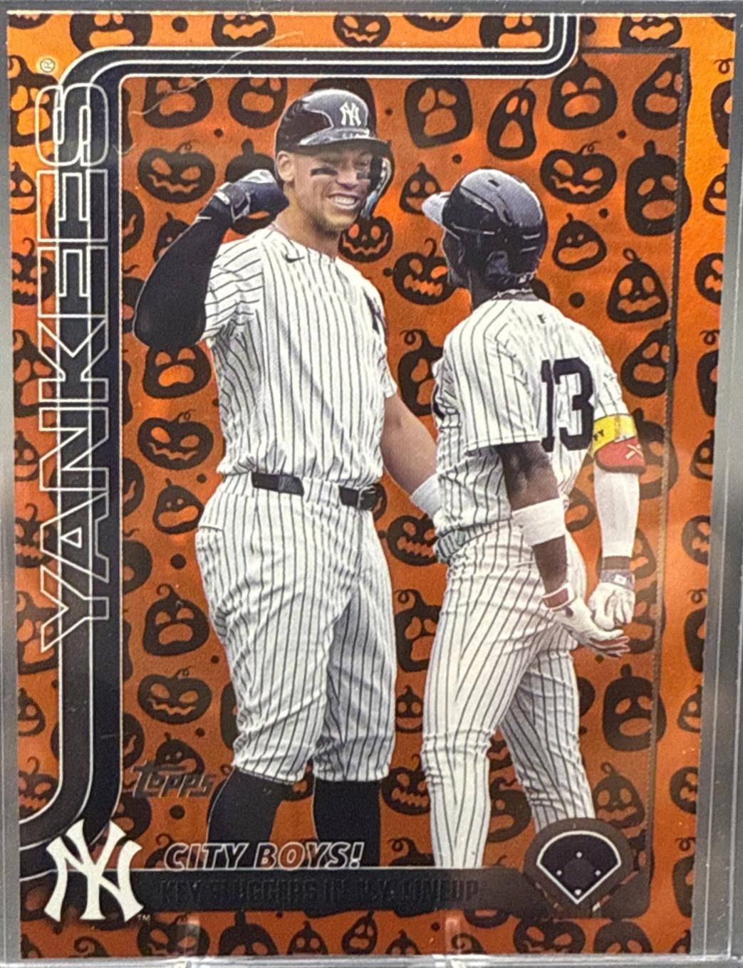 Aaron Judge / Jazz Chisholm Jr. [Jack O'Lantern] #US85
