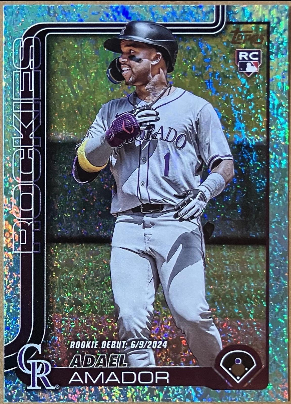 Adael Amador [Holo Aqua Foil] #US94