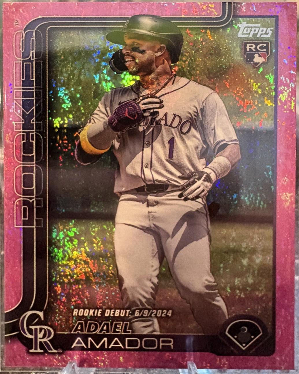 Adael Amador [Holo Pink Foil] #US94