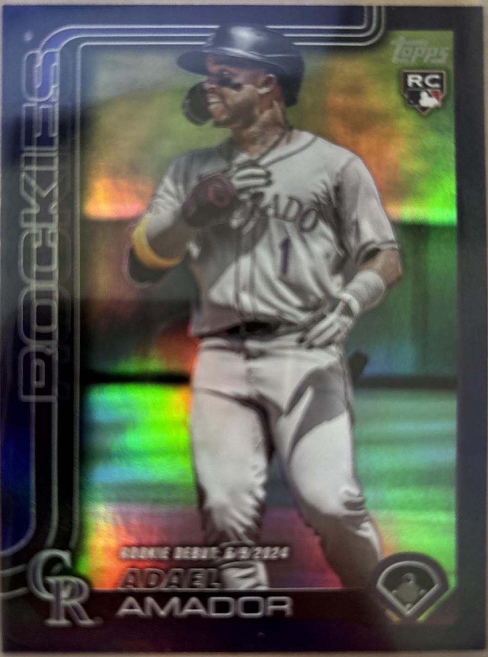 Adael Amador [Purple Rainbow Foil] #US94
