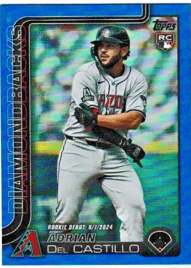 Adrian Del Castillo [Blue Rainbow Foil] #US267