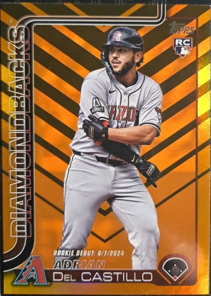 Adrian Del Castillo [Orange Diamante Foil] #US267