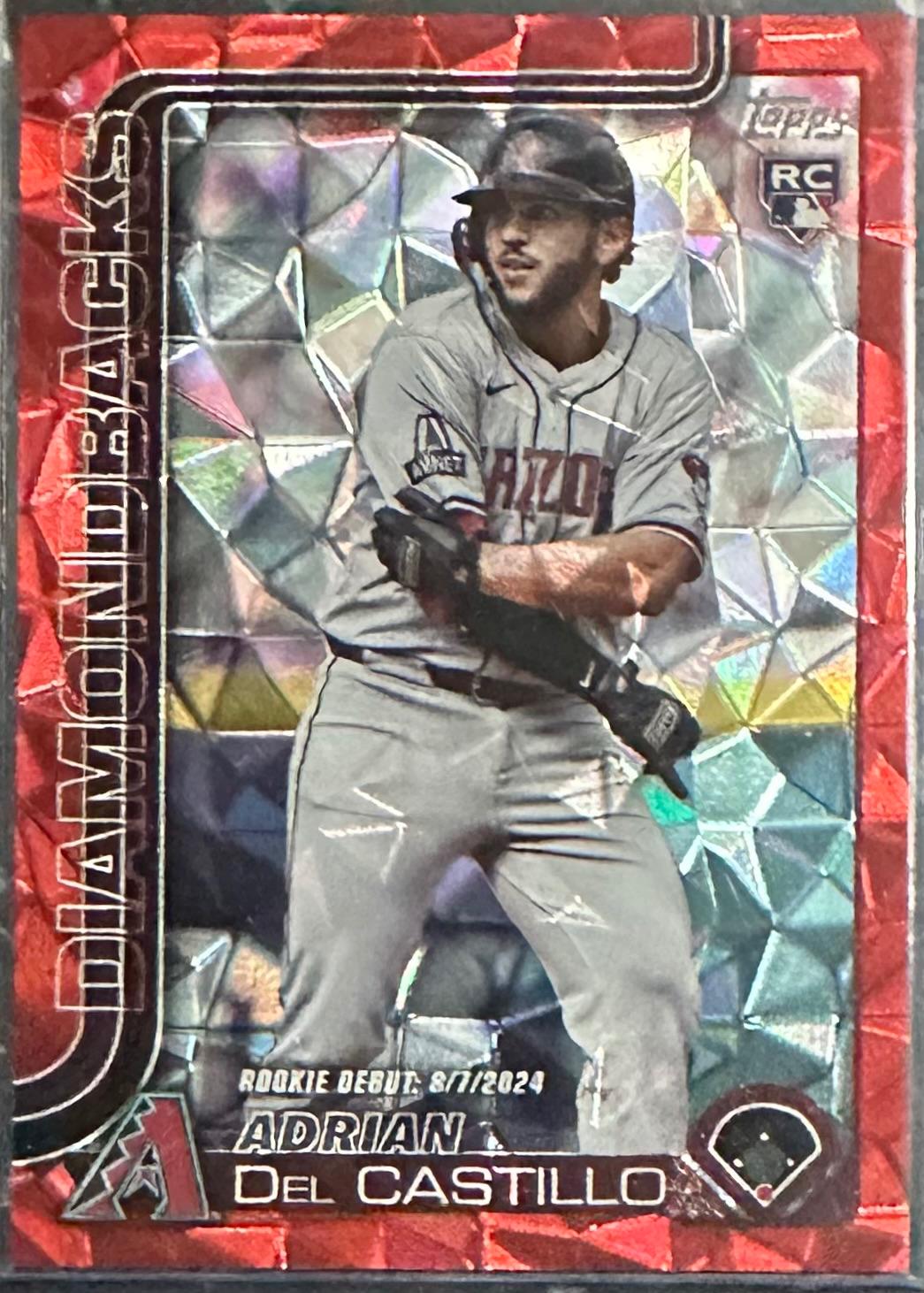 Adrian Del Castillo [Red Diamante Foil] #US267