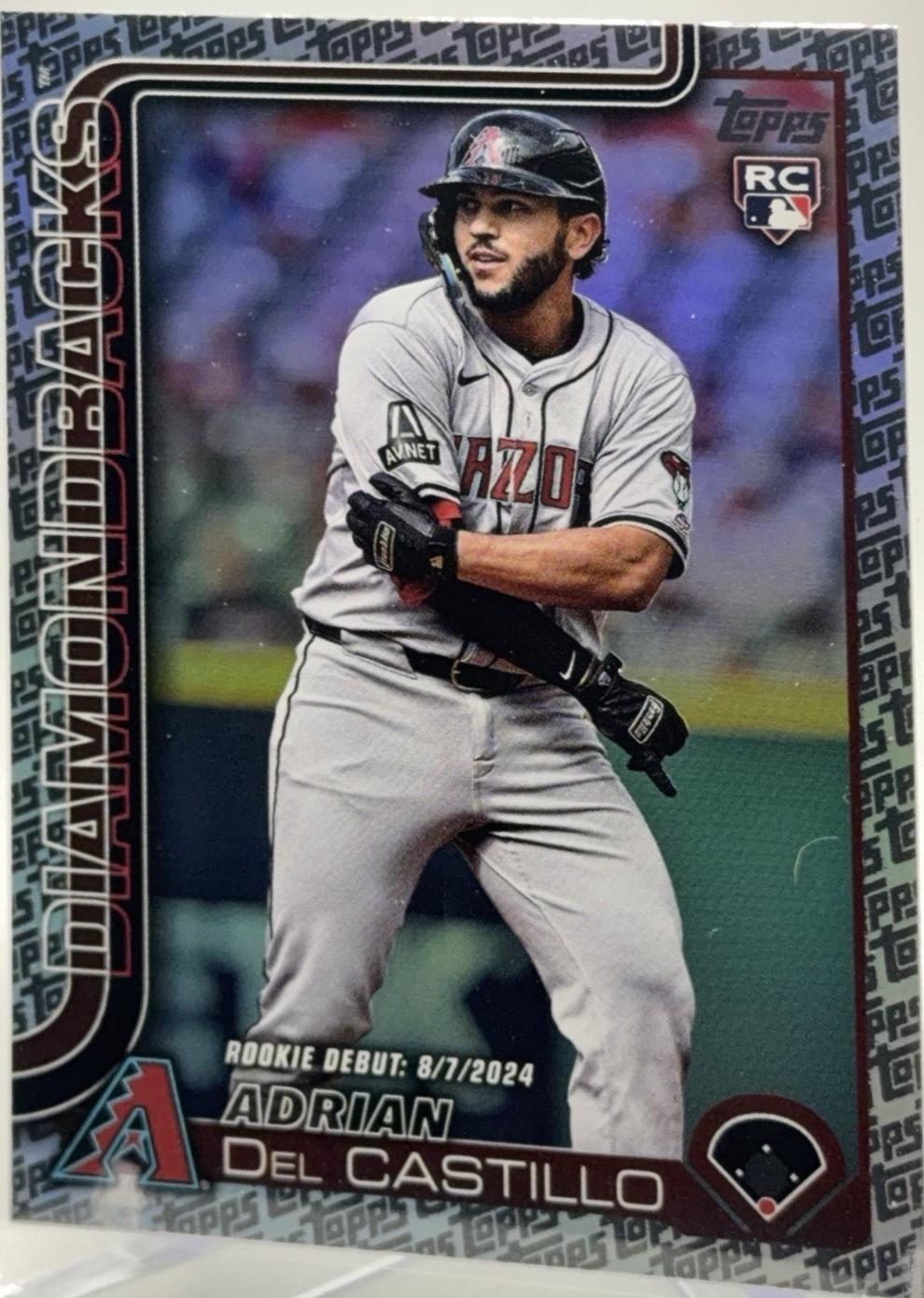Adrian Del Castillo [Topps Logo Foil] #US267
