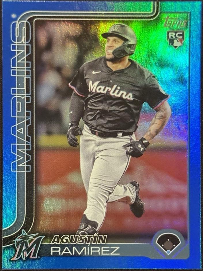 Agustin Ramirez [Blue Rainbow Foil] #US11