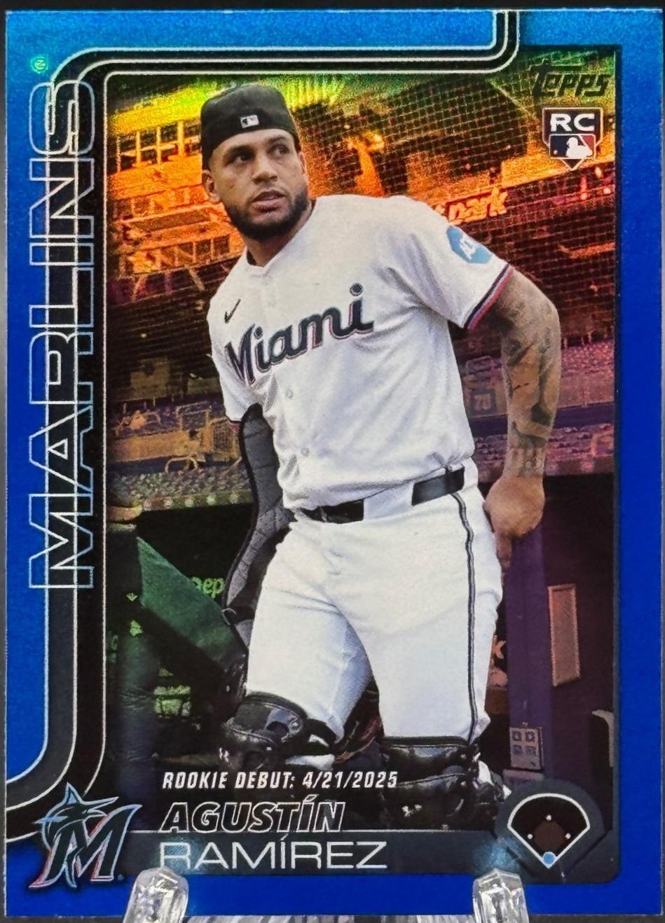 Agustin Ramirez [Blue Rainbow Foil] #US332