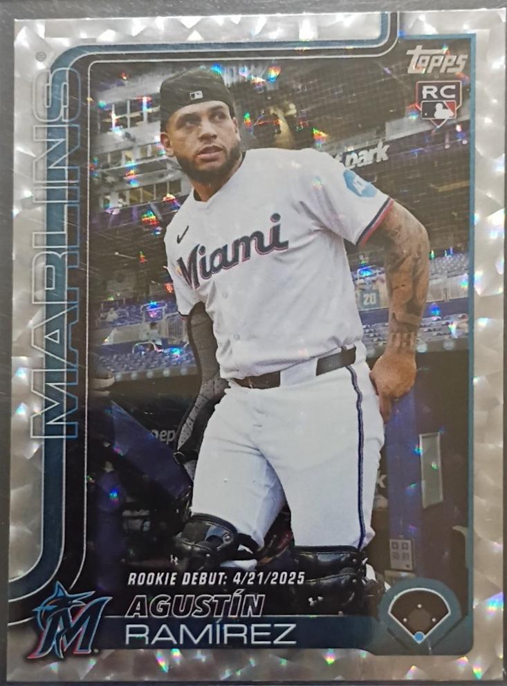 Agustin Ramirez [Silver Crackle Foil] #US332
