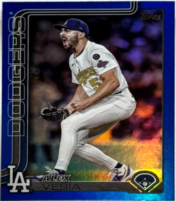 Alex Vesia [Blue Rainbow Foil] #US239