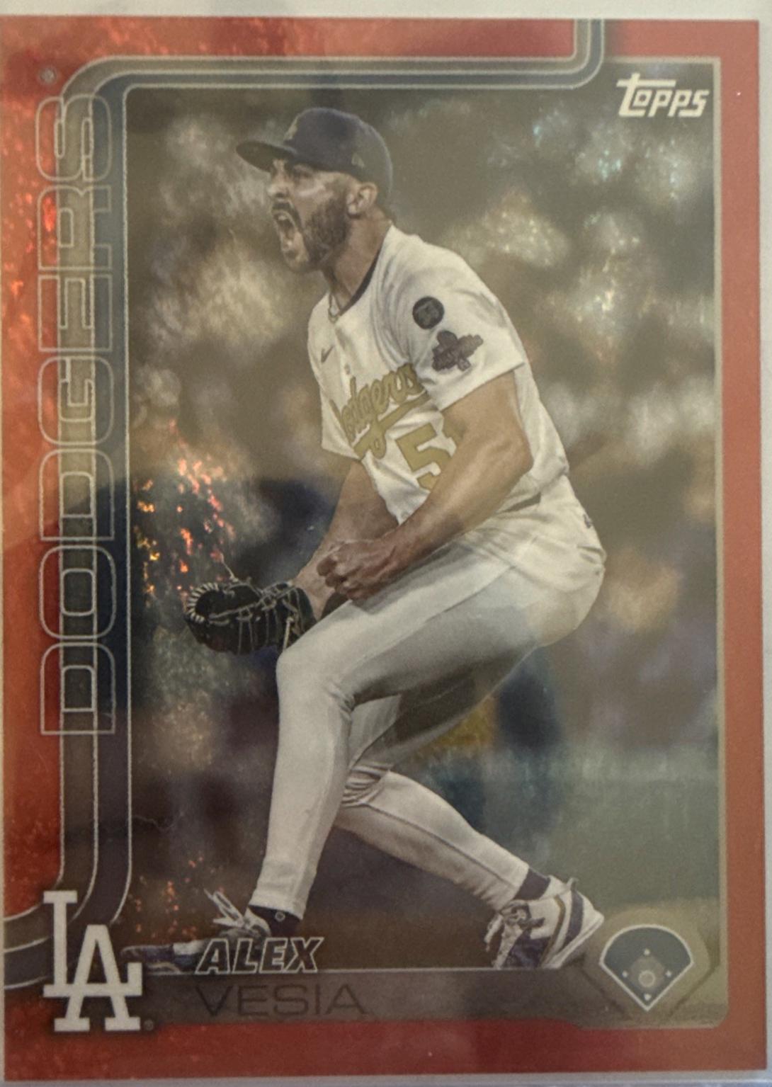 Alex Vesia [Red Diamante Foil] #US239