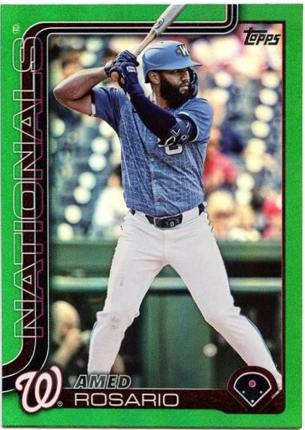 Amed Rosario [Green Rainbow Foil] #US322
